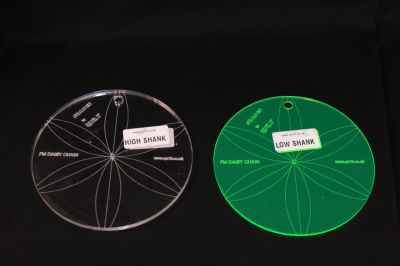 DAISY CHAIN FREE MOTION TEMPLATE FOR LOW SHANK MACHINES